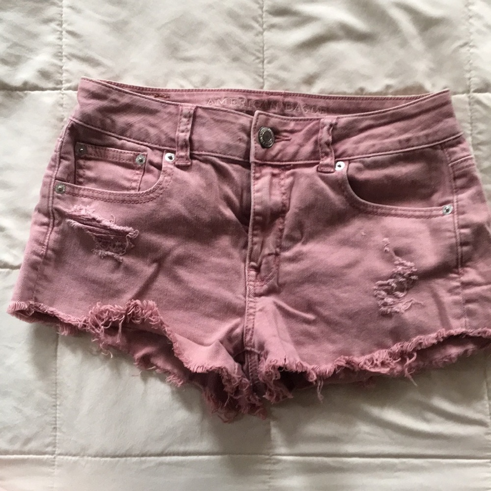 American eagle high waisted shorts
